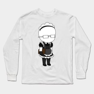 trenderman maid chibi Long Sleeve T-Shirt